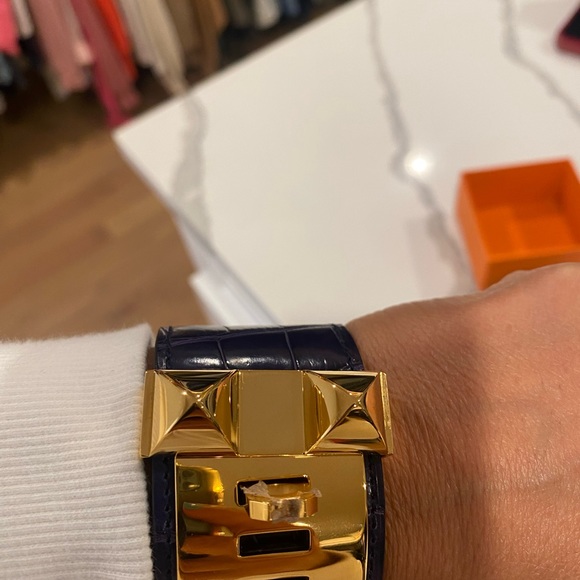 Collier de Chien bracelet hermes alligator - Picture 7 of 8